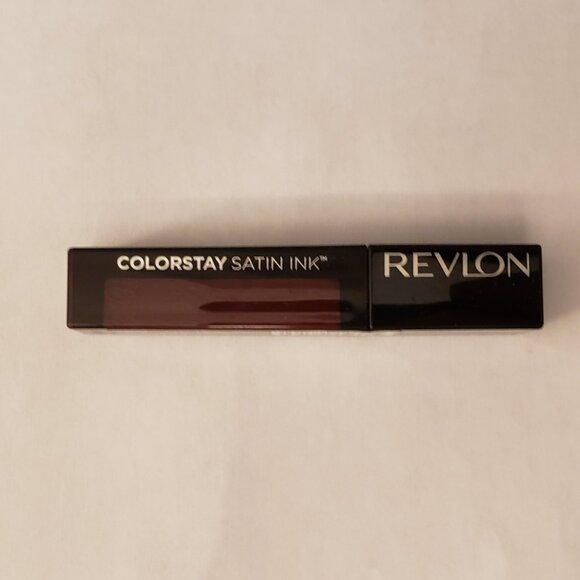 Revlon Regal Ruby Colorstay Satin Ink Color Stay 034 Regal Ruby Red Lipstick - Picture 3 of 7